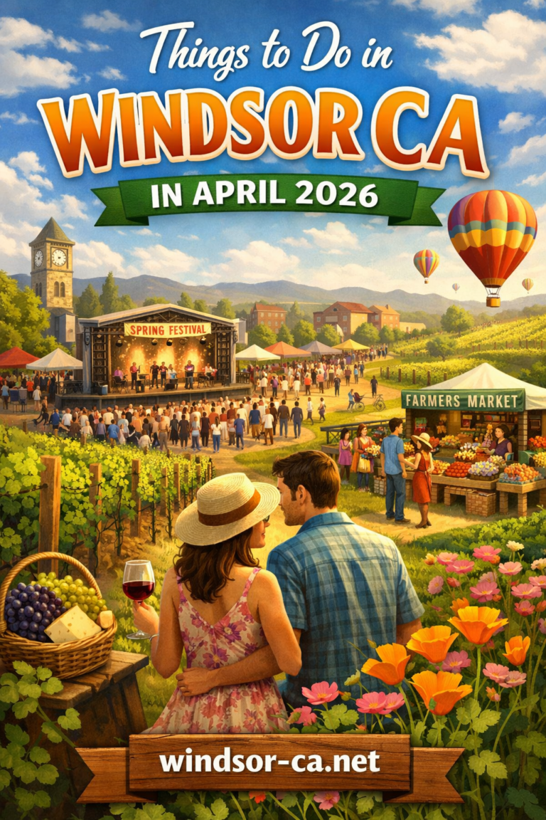 Read more about the article Events and things to do in April 2026 in Windsor California