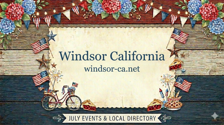 Read more about the article Events and things to do in July 2026 in Windsor California