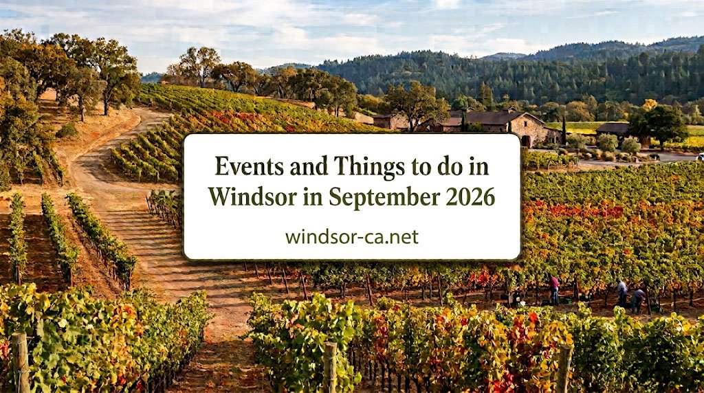 Read more about the article Events and things to do in September 2026 in Windsor California