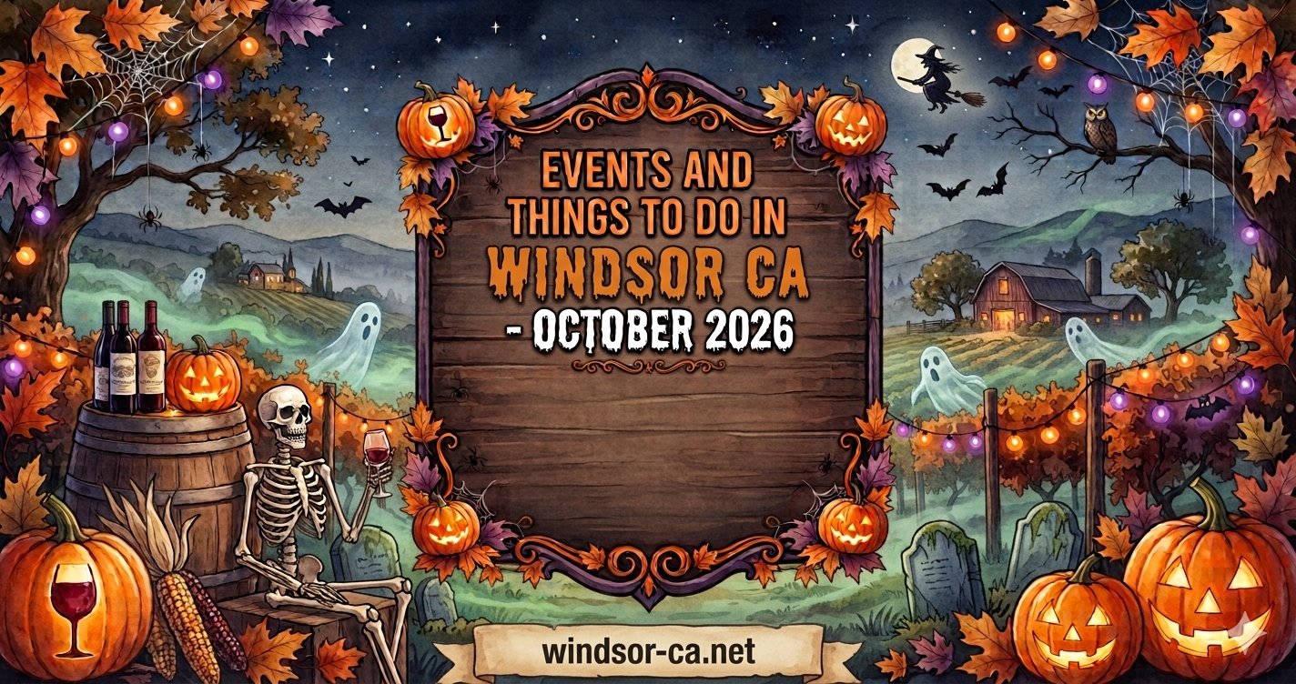 You are currently viewing Events and things to do in October 2026 in Windsor California